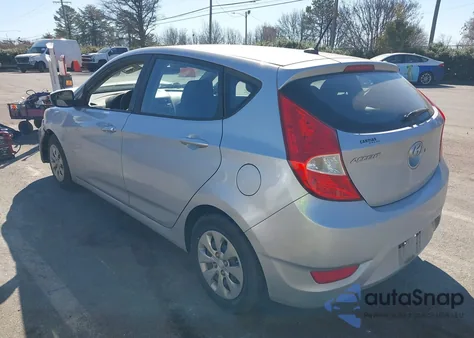 2016 Hyundai Accent Se z USA, uszkodzony, nr VIN KMHCT5AE2GU286511